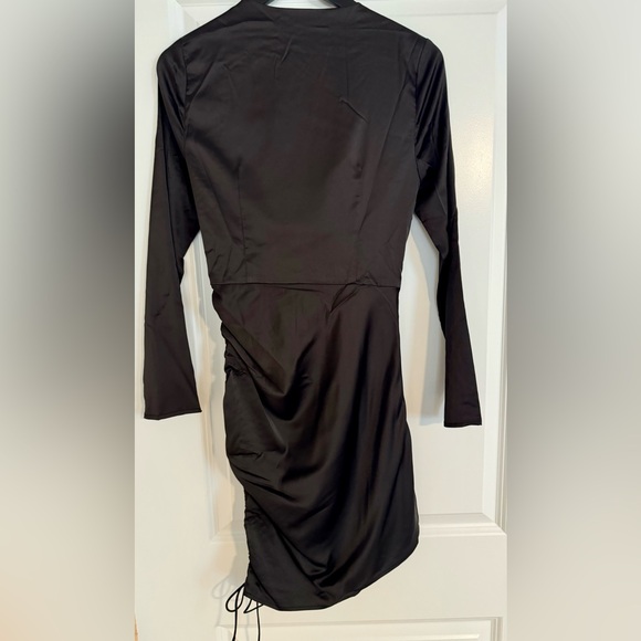 NWT! More to Come Bridgette drape dress in small/black - Picture 7 of 7